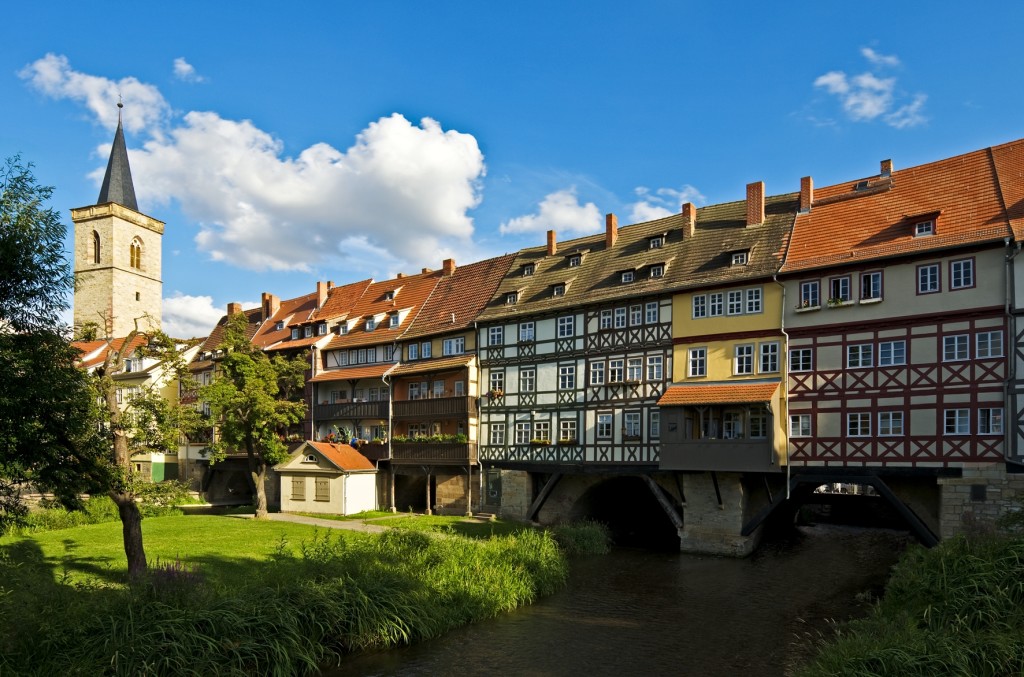 "Krämerbrücke Erfurt" Credit: Reiseland Thüringen via Flickr