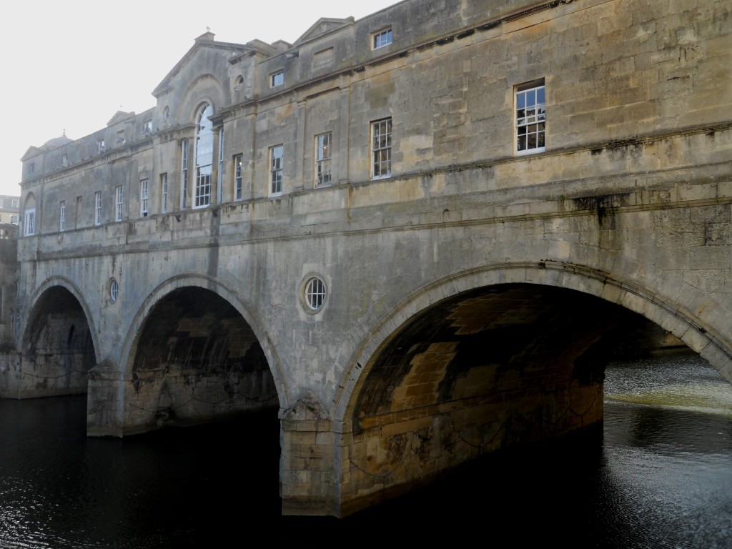 The South Side of the Pulteney Bridge in Bath. Credit: Caitlin Boros