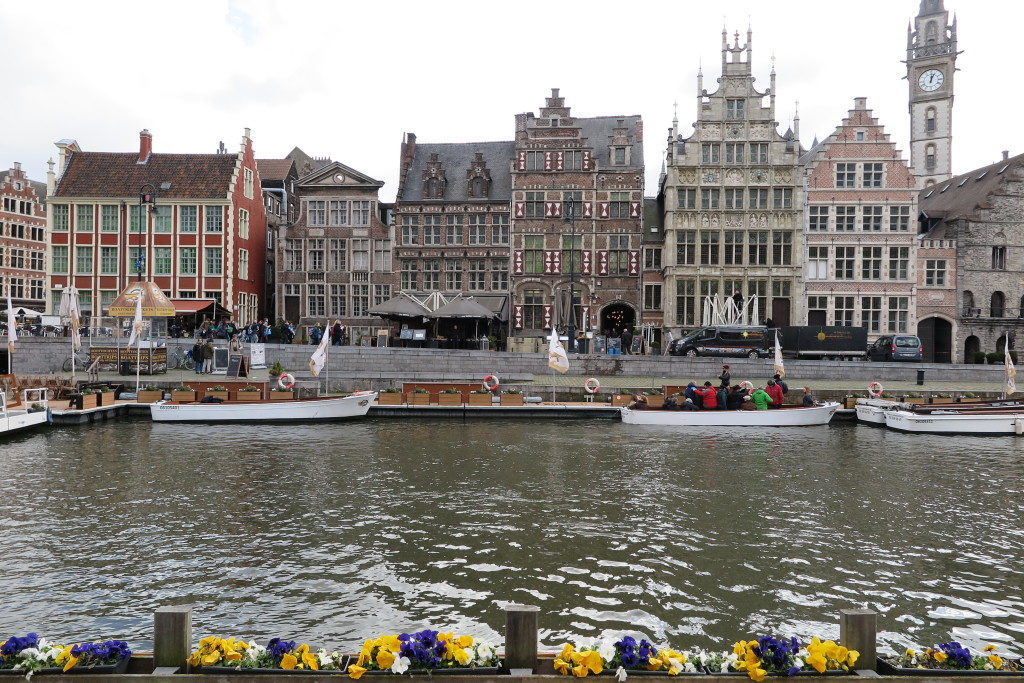 ghent, canal, belgium